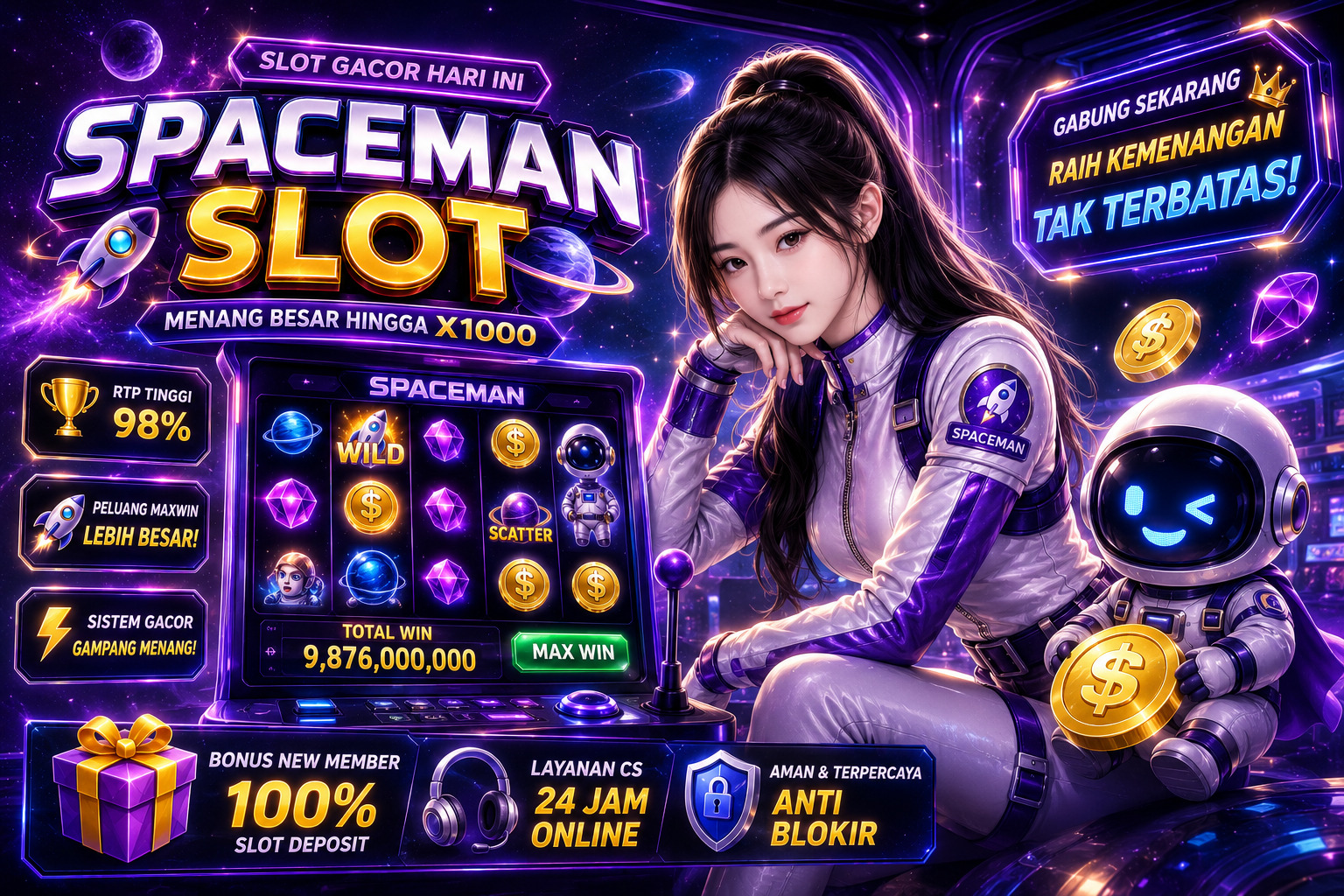 spaceman slot